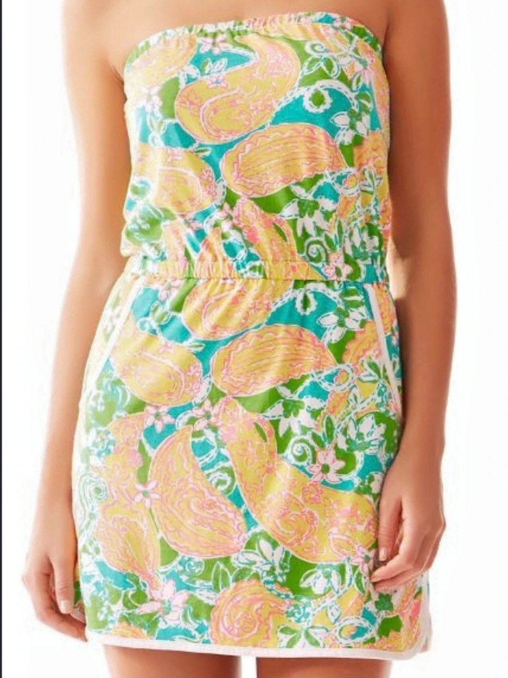 Lilly Pulitzer Lucy Strapless Romper